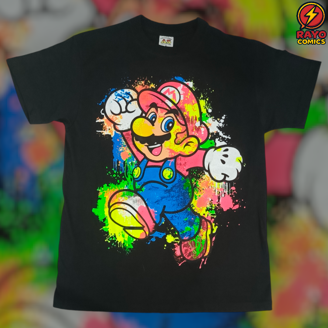 Camiseta Mario Bros