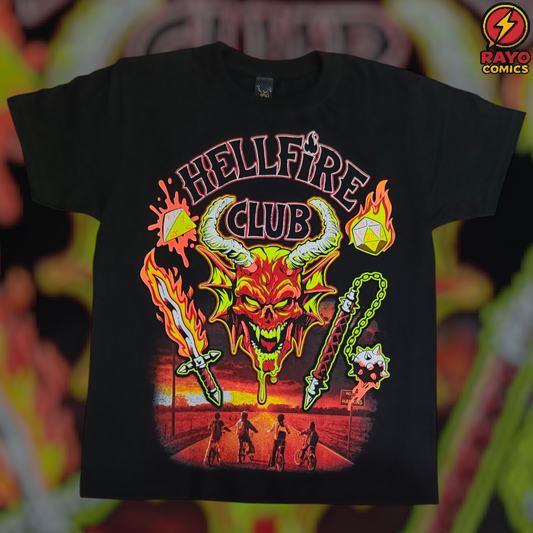 Camiseta Hell Fire de Stranger Things