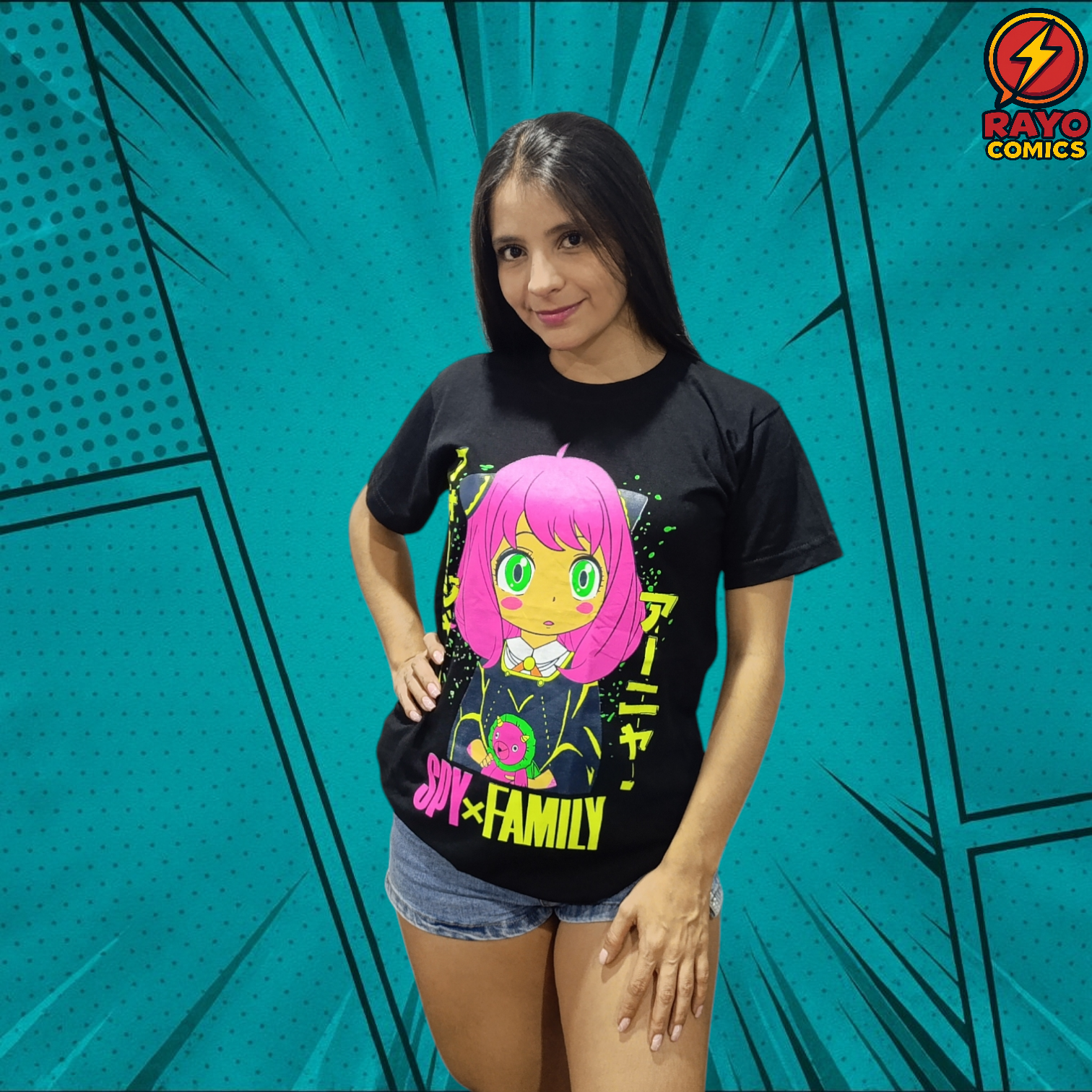 Camiseta Spy Family Anya