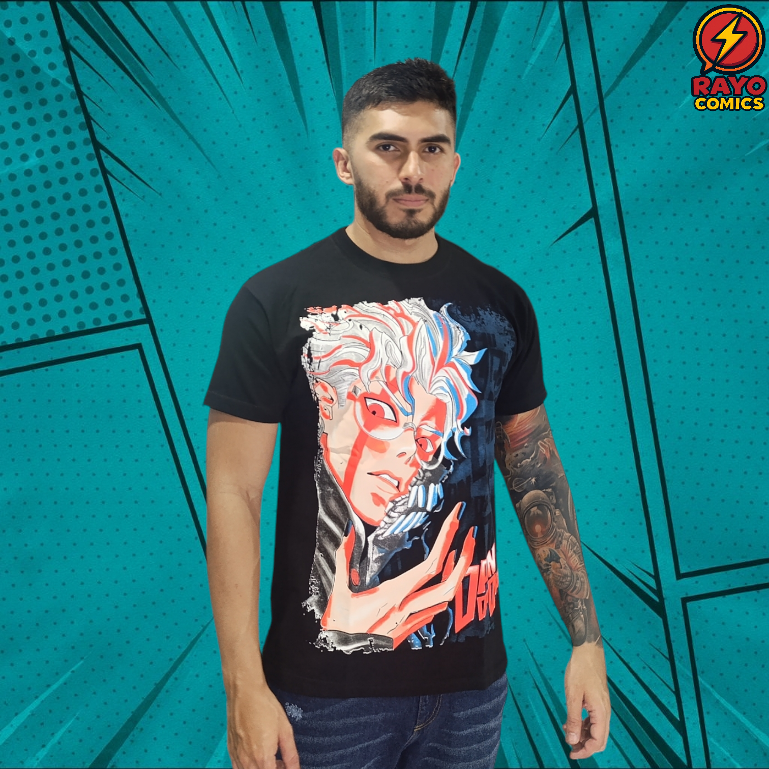 Camiseta estampada Dandadan