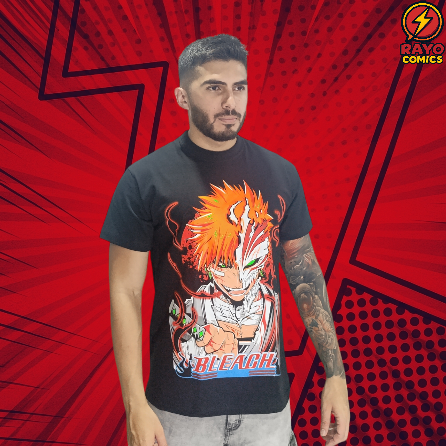 Camiseta Bleach Ichigo