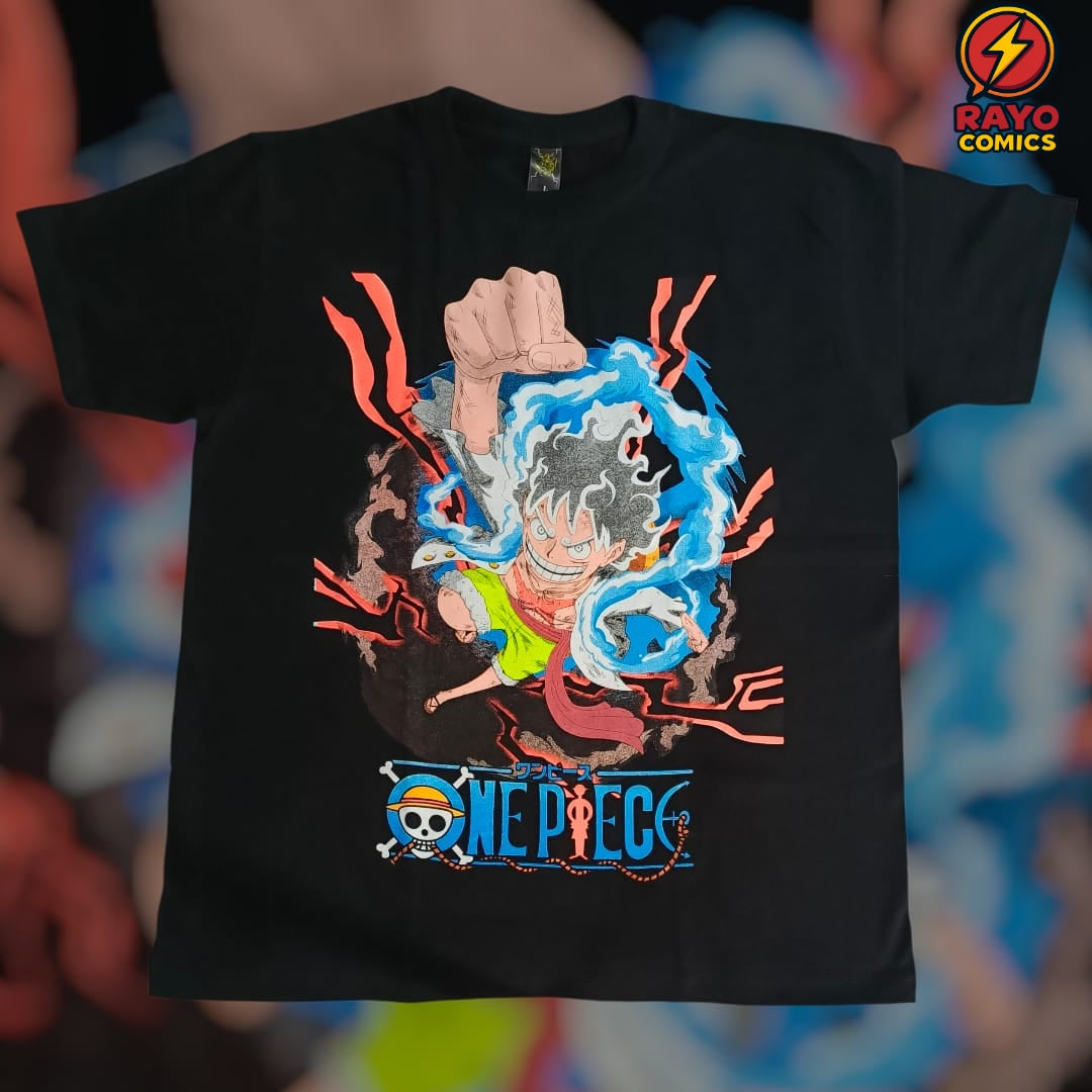 Camiseta estampada OP Luffy G5